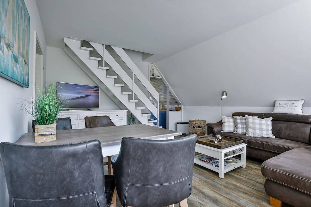 Ganze Wohnung, Gemütliche Wohnung in strandnaher Lage mit Balkon in Südausrichtung. in Nordfriesische Inseln (Schleswig-Holstein) (Schleswig-Holstein), Hörnum