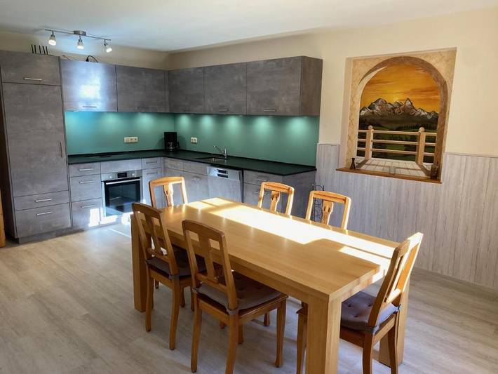 Ferienwohnung für 4 Personen, mit Terrasse und Garten sowie Ausblick in Wessobrunn
