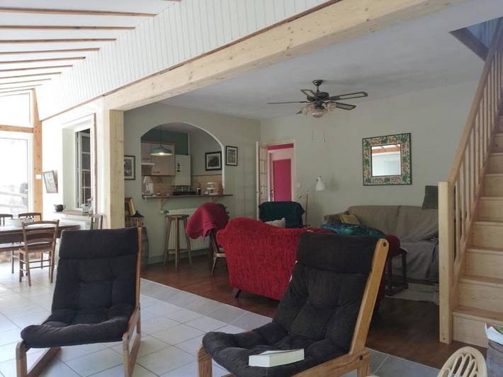 Location de vacances pour 7 personnes, avec vue et jardin à Chaumont - 2