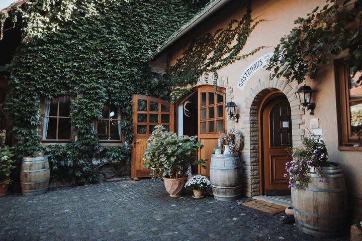 Pension für 2 Personen, mit Garten in Rheinhessen