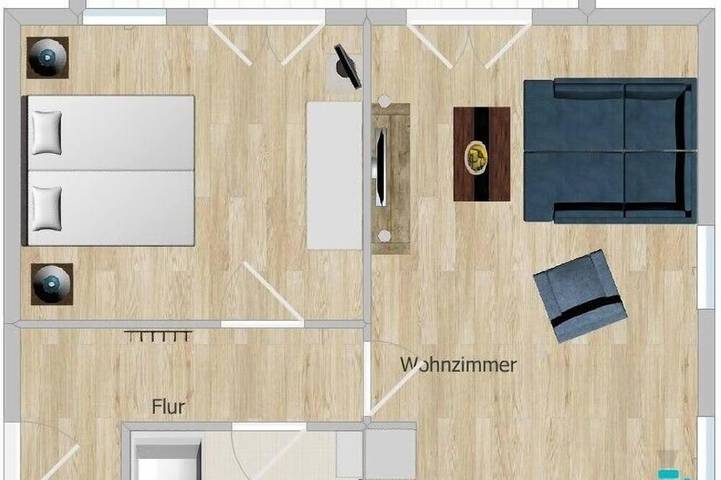 Ferienwohnung für 4 Personen, mit Balkon, mit Haustier - 1