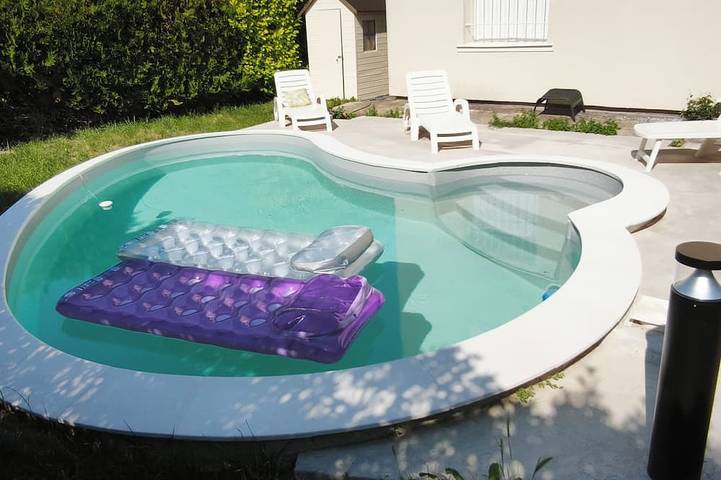 Appartement de vacances pour 4 personnes, avec terrasse et jardin à Orange