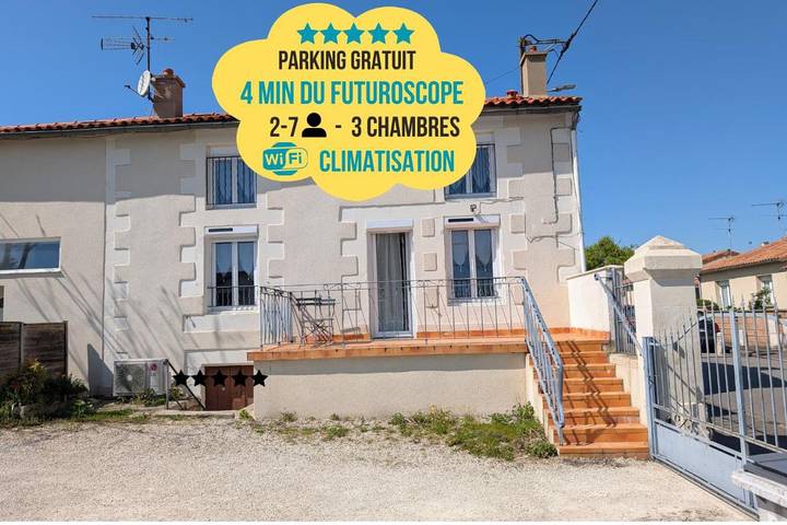 Appartement de vacances pour 7 personnes, avec terrasse
