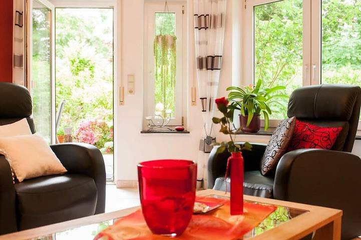 Ferienwohnung für 2 Personen, mit Garten und Balkon in Sankt Goar