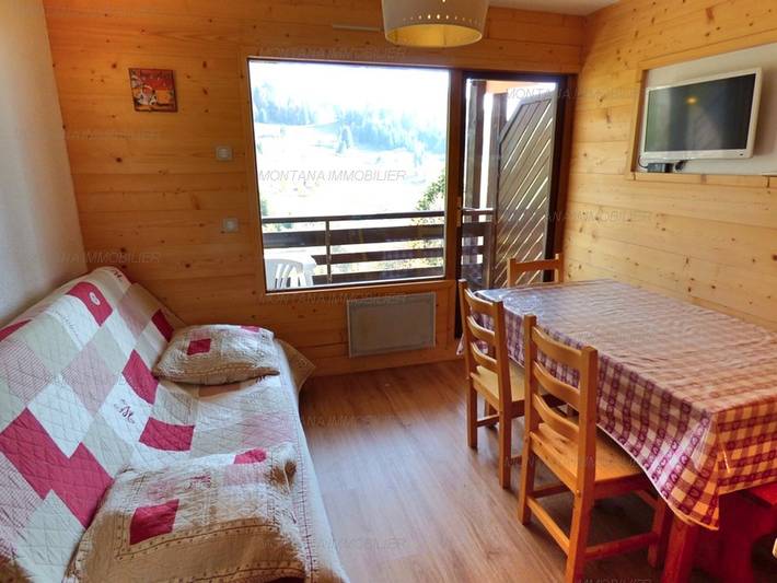 Chalet für 5 Personen, mit Balkon in Le Grand-Bornand