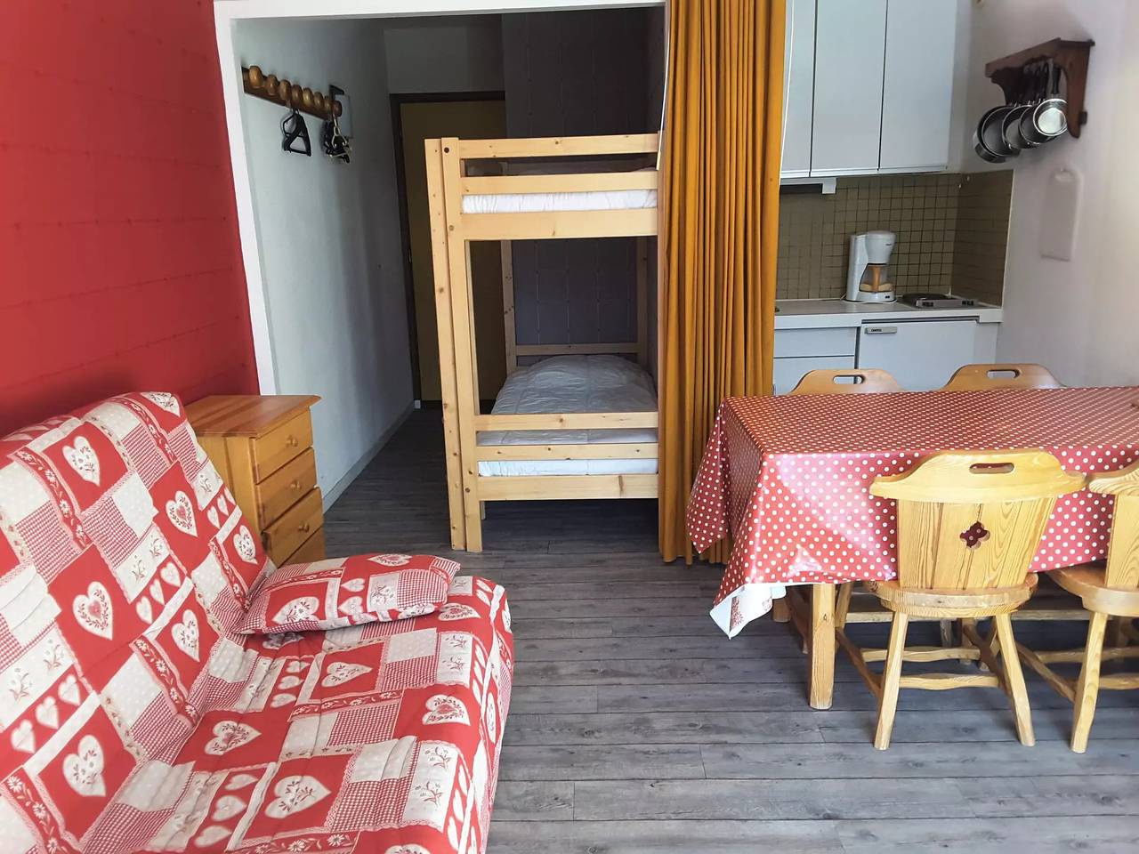 Studio entier, Studio pour 4 Personnes in Les Arcs, Parc National De La Vanoise