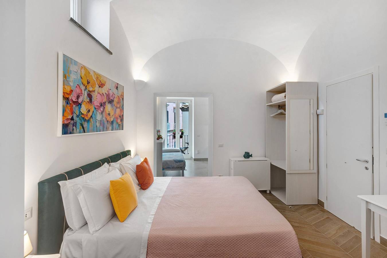 Apartamento inteiro, Casa de férias 'Suite Deluxe Punta Campanella' com varanda, Wi-Fi e ar condicionado in Massa Lubrense, Nápoles (província)