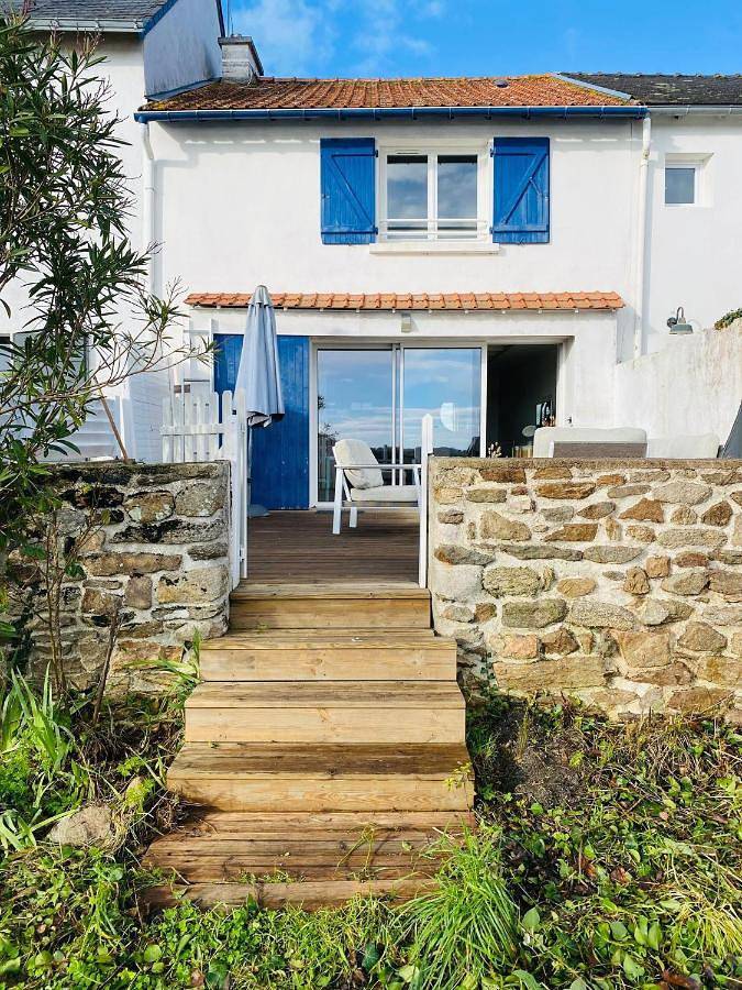 Location de vacances pour 6 personnes, avec terrasse et jardin dans Port de Kercabellec - 2