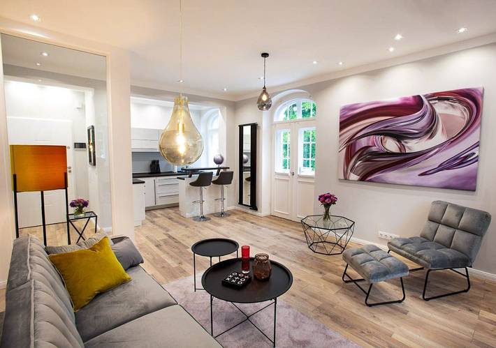 Ferienwohnung für 3 Personen, mit Balkon in Dresden