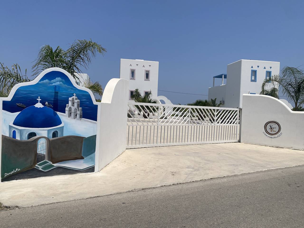 Xenos Villa 7 mit privatem Pool in der Nähe des Meeres in Tigaki, Kos