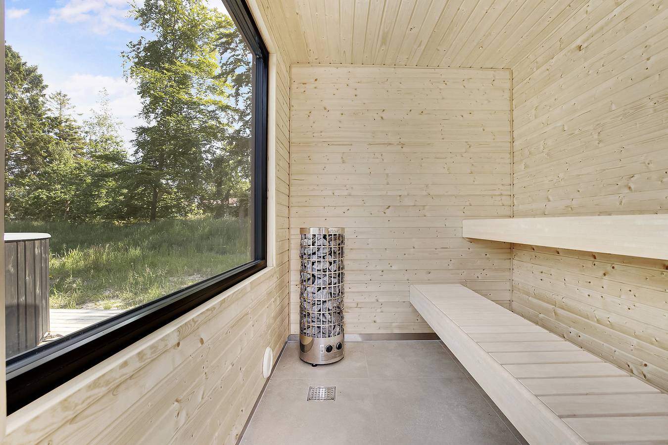Nybygget sommerhus fuld af luksus in Hals, Limfjord Nordjütland