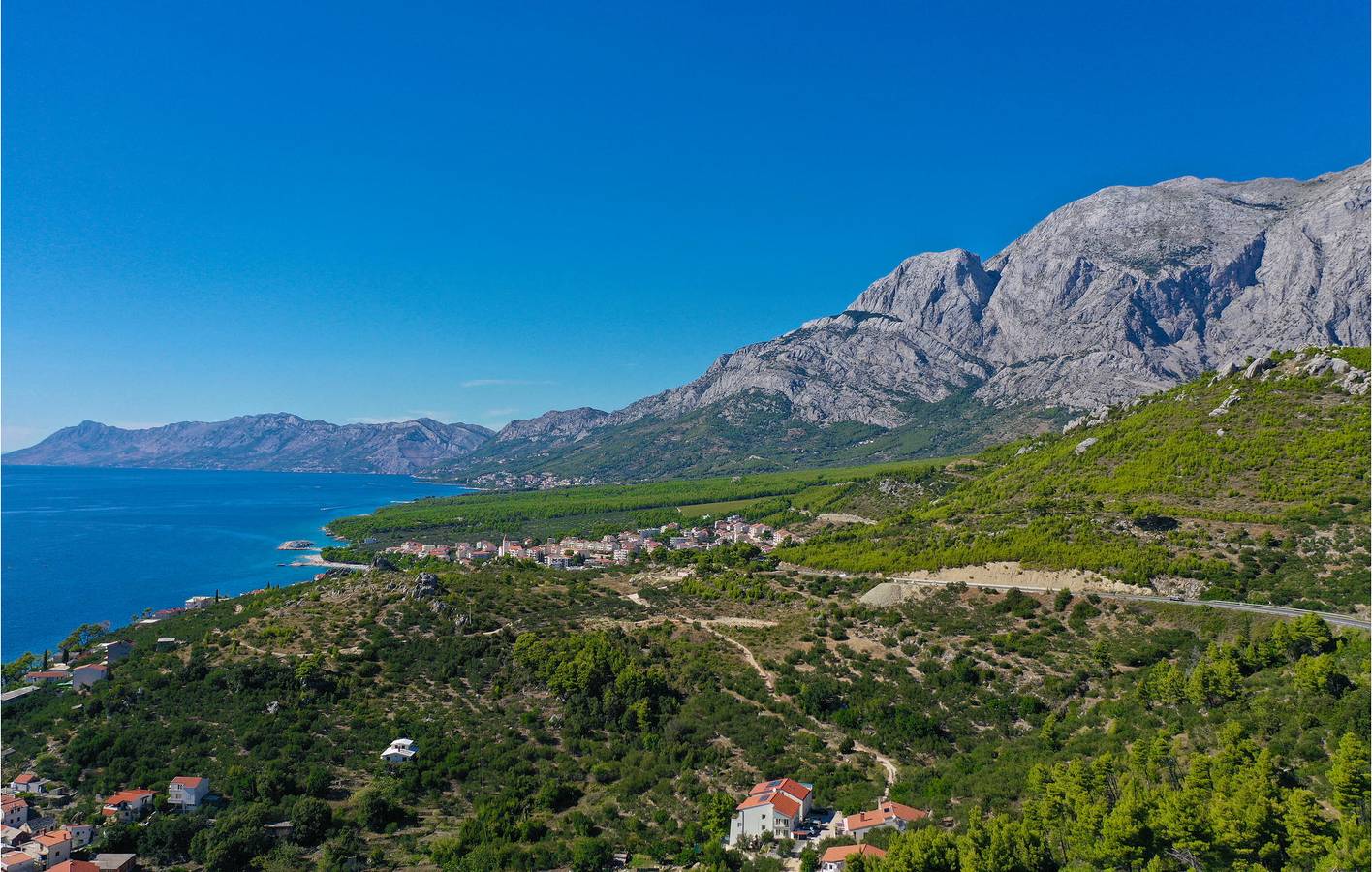 Cały apartament wypoczynkowy, Apartament wakacyjny dla 2 osób in Krvavica, Riwiera Makarska