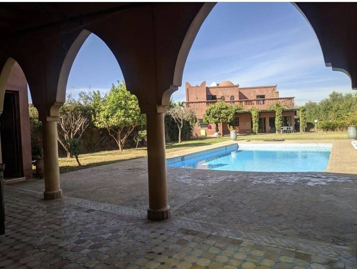 Villa for 10 people, with pool and terrace in Marrakech