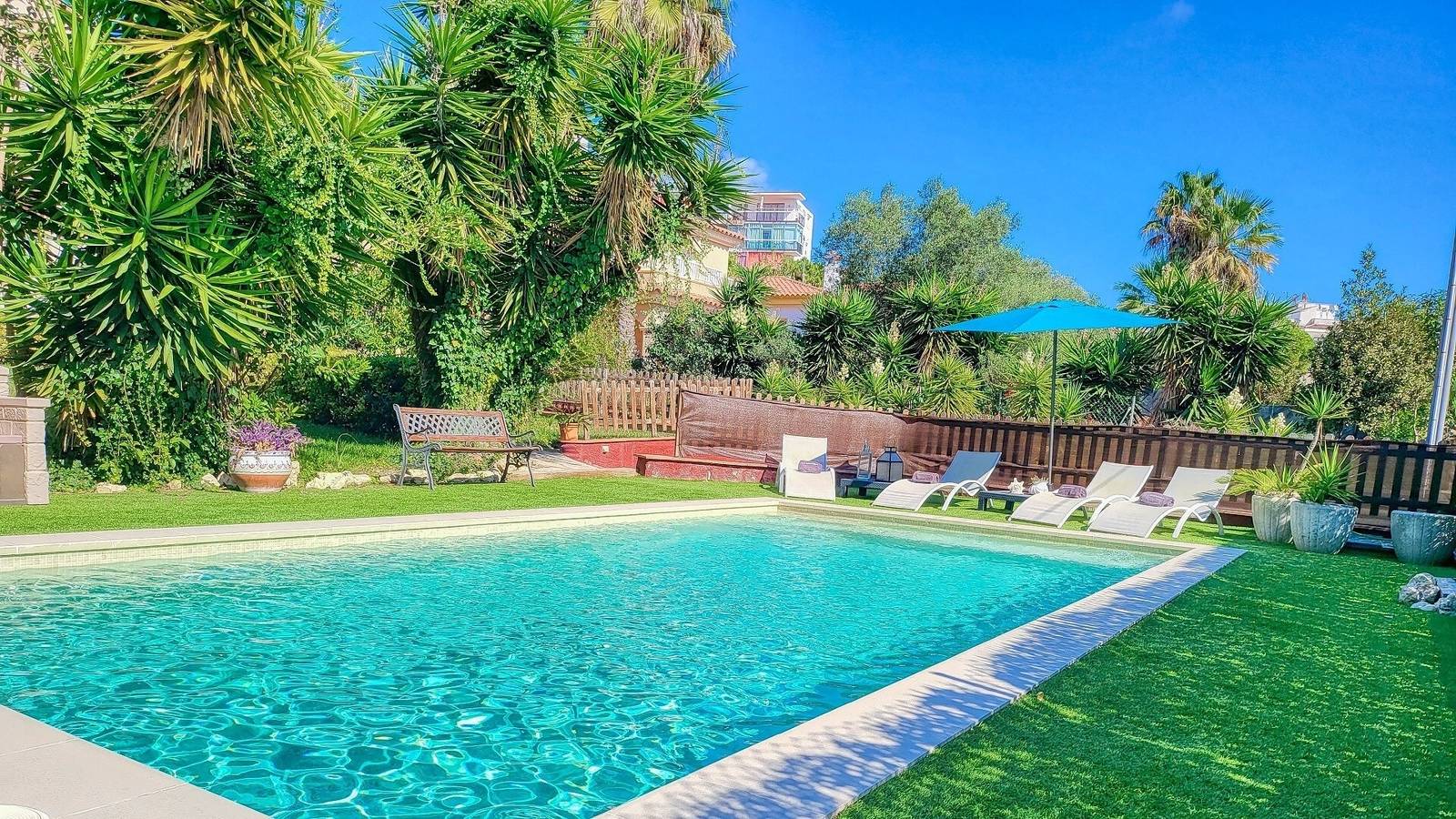 Villa "Costacabana - Summertime" con piscina privada y Wi-Fi in Central Lloret de Mar, Lloret de Mar