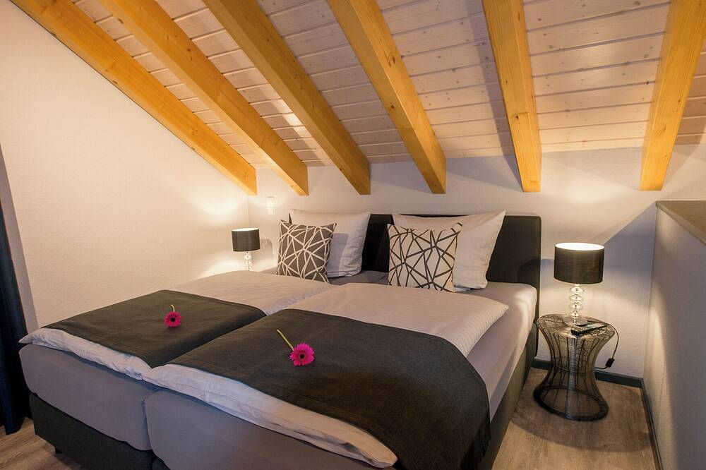 Ganze Wohnung, 5* Dachloft mit Dachterrasse zum Genießen /1-4 P/ Gartennutzung/Parken/Stadtnähe in Bensheim, Bergstraße