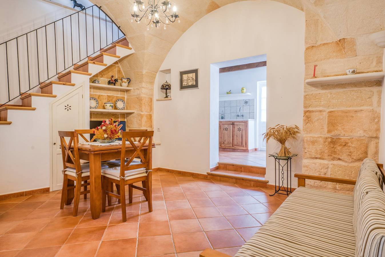 Maison de vacances 'Casa Ses Roques' près de la plage avec Wi-Fi in Ciutadella, Côte de Minorque