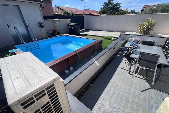 Maison de vacances pour 5 personnes, avec jardin