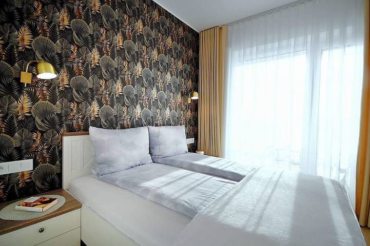 Entire apartment, Neues Apartment mit Balkon, Schwimmbad, Sauna, Fitness, 300 m vom Strand in Kołobrzeg, Baltic Sea Pomerania