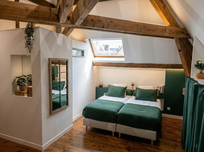 Chambre d’hôte pour 2 personnes, avec jardin et vue à Thiers - 2