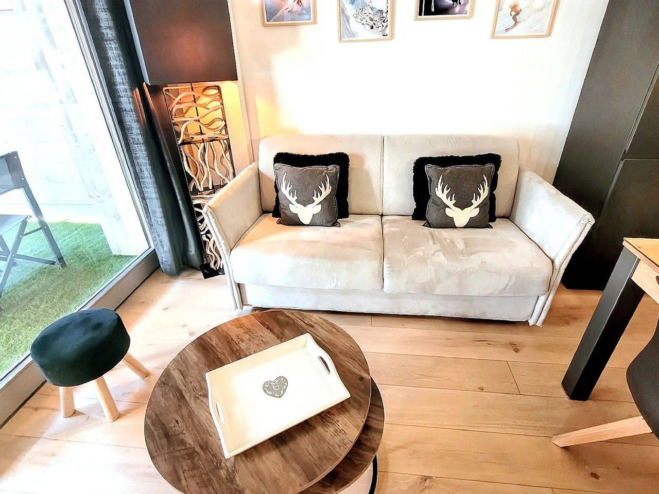 Apartamento entero, Apartamento 4 pers, centro Les Gets, Wifi, parking in Les Gets, Les Portes du Soleil