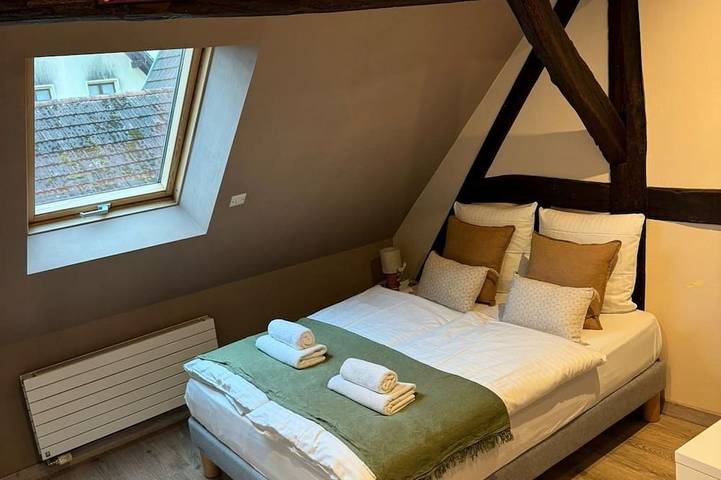 Maison alsacienne 130m2 avec cour et jardin in Cleebourg, Région de Wissembourg