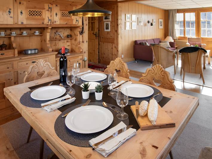 Gîte pour 4 personnes, avec balcon dans Wengen - 2