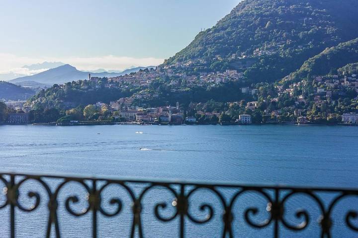 Appartamento per 6 persone, con Balcone e Vista lago nonché Panorama a Blevio