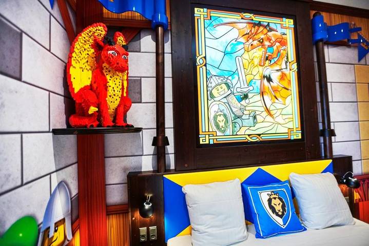 Hotel für 5 Personen, mit Terrasse und Garten sowie Ausblick in Legoland (Billund) - 4