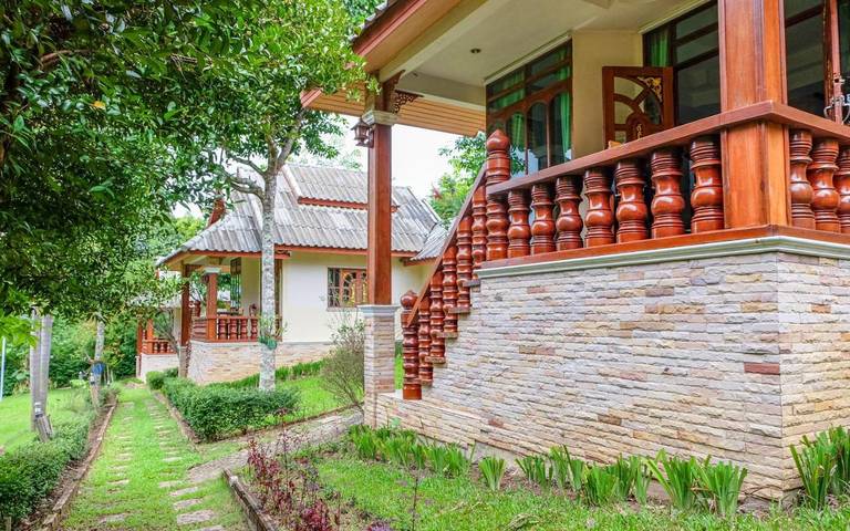 Station pour 3 personnes, avec balcon et jardin à Pai - 3