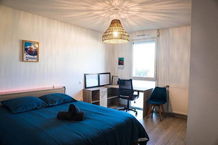 Gîte pour 3 personnes, avec balcon et vue à Quint-Fonsegrives - 3