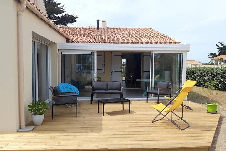 Maison de vacances pour 6 personnes à La Plaine-sur-Mer