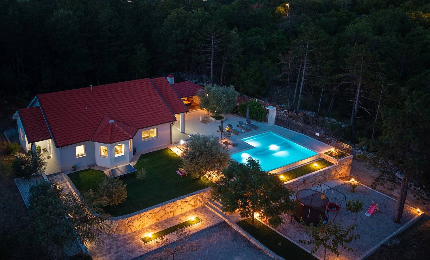 Villa Green Escape: Ihr ruhiger Rückzugsort für die ganze Familie in Imotski, Makarska Riviera