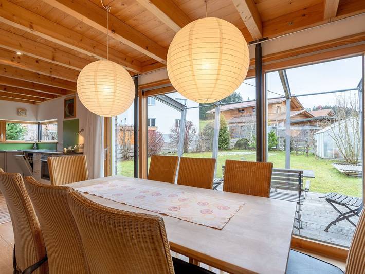 Chalet für 8 Personen, mit Terrasse und Garten in Ofterschwang - 4