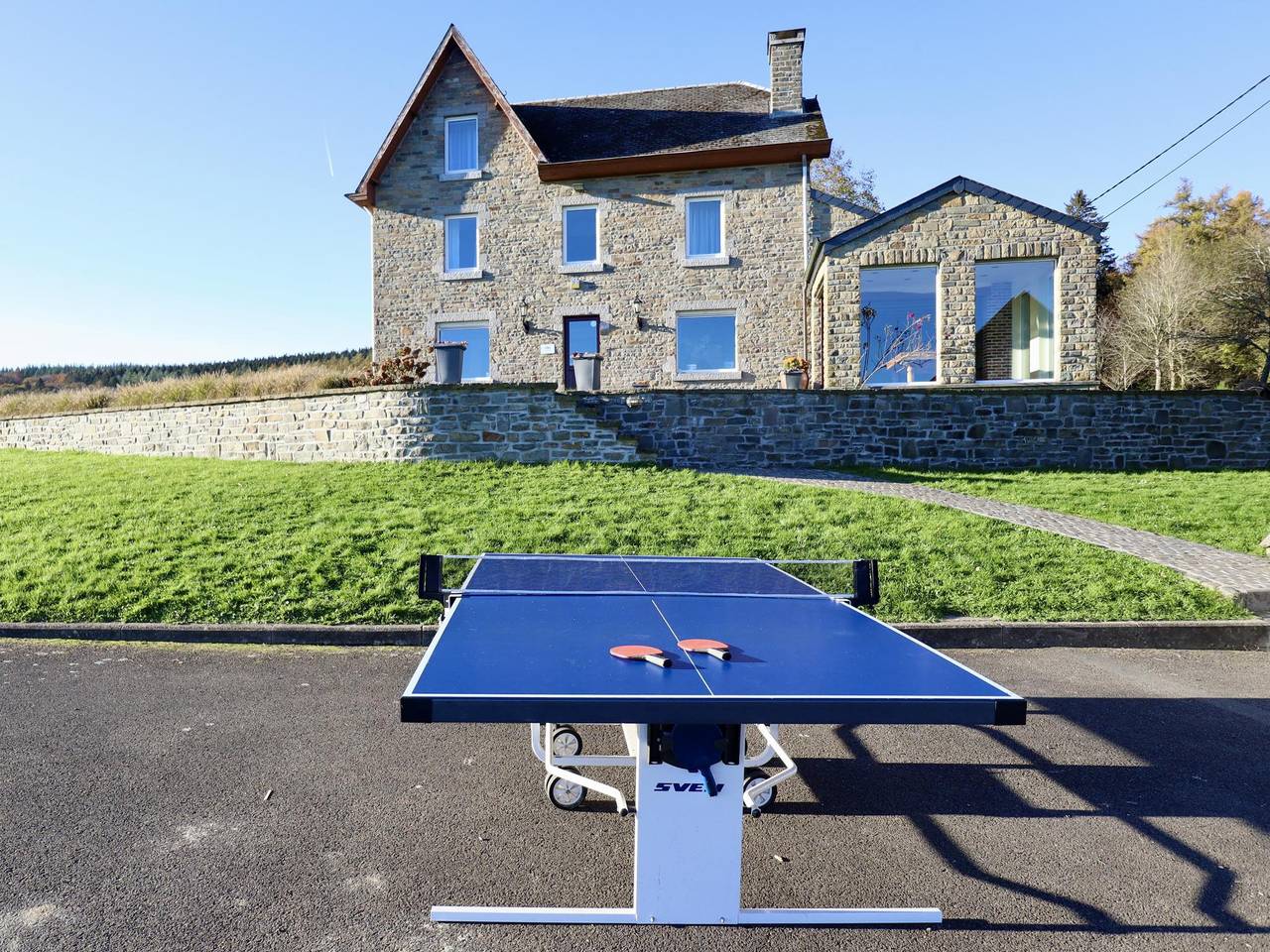 Luxus-Ferienwohnung mit Schwimmbad und Sauna in Stoumont, Lüttich und Umgebung