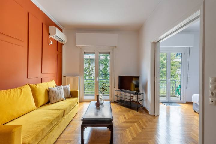Apartment for 6 people, with Balcony and View in Acropolis