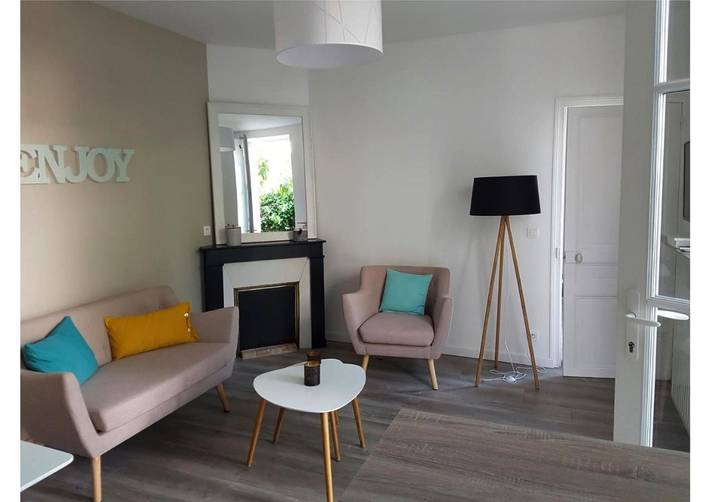 Appartement de vacances pour 2 personnes, avec jardin et vue à Fontainebleau