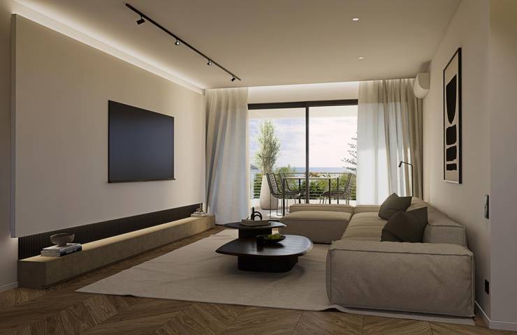 Ferienwohnung für 3 Personen, mit Balkon/Terrasse und Seeblick in Europa - 2