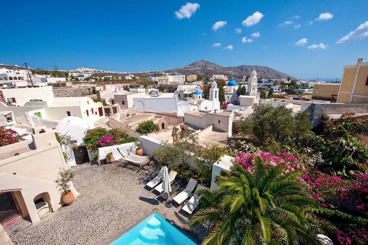 Location de vacances pour 4 personnes, avec terrasse et jardin à Megalochori - 4