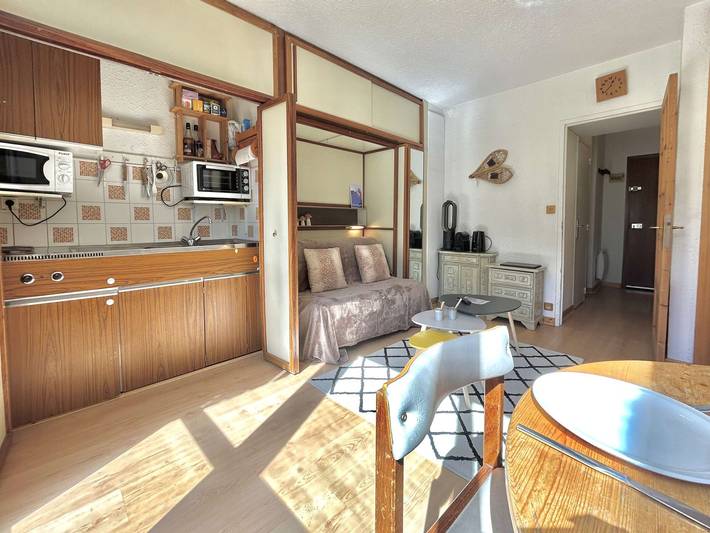 Apartamento entero, Estudio vista a pistas - 6 pers. in La Salle les Alpes, Serre Chevalier