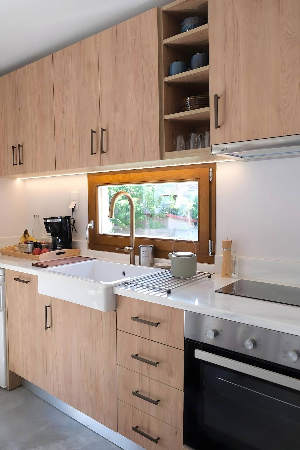 Geheel appartement, Appartement 'Villa Philia – Tuin en Open Haard' met Wi-Fi en Airconditioning in Litochoro, Olympos Nationaal Park