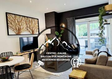 Gîte pour 4 personnes, avec terrasse à Cluses