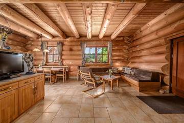 Hütte für 8 Personen, mit Garten und Terrasse in der Fränkische Schweiz