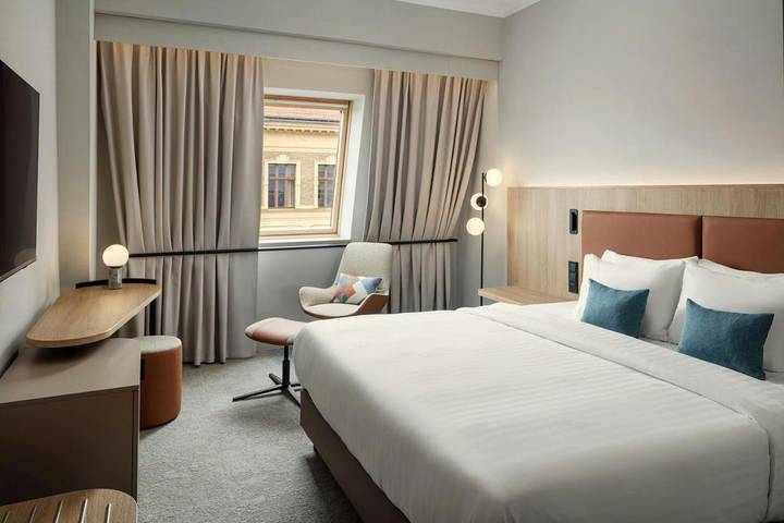 Hotel für 2 Personen, mit Terrasse und Garten sowie Ausblick in Pilsen