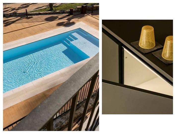Station pour 2 personnes, avec vue et terrasse ainsi que piscine et jardin à Villamagna - 3