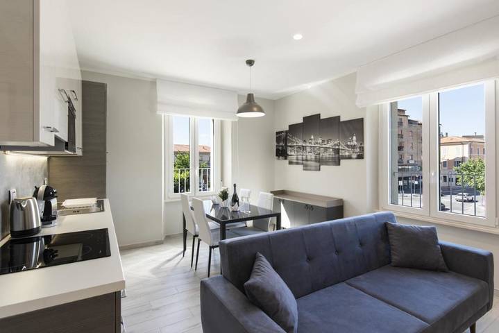Ferienwohnung für 4 Personen, mit Ausblick