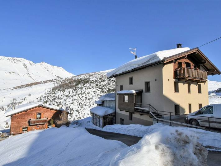 Vakantiewoning voor 7 personen, met balkon en tuin in Livigno