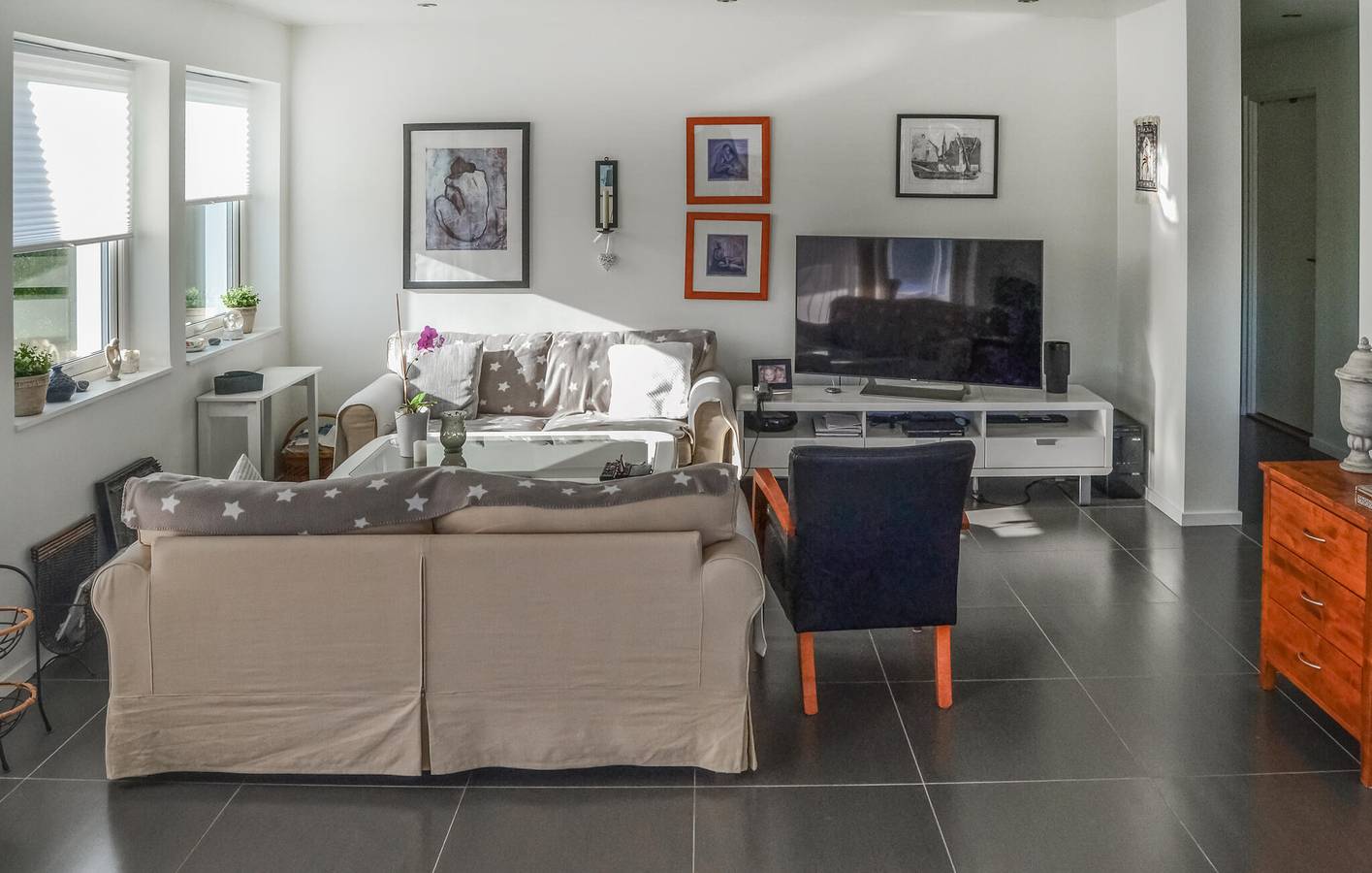 Feriehus for 6 personer med hage in Lillesand 