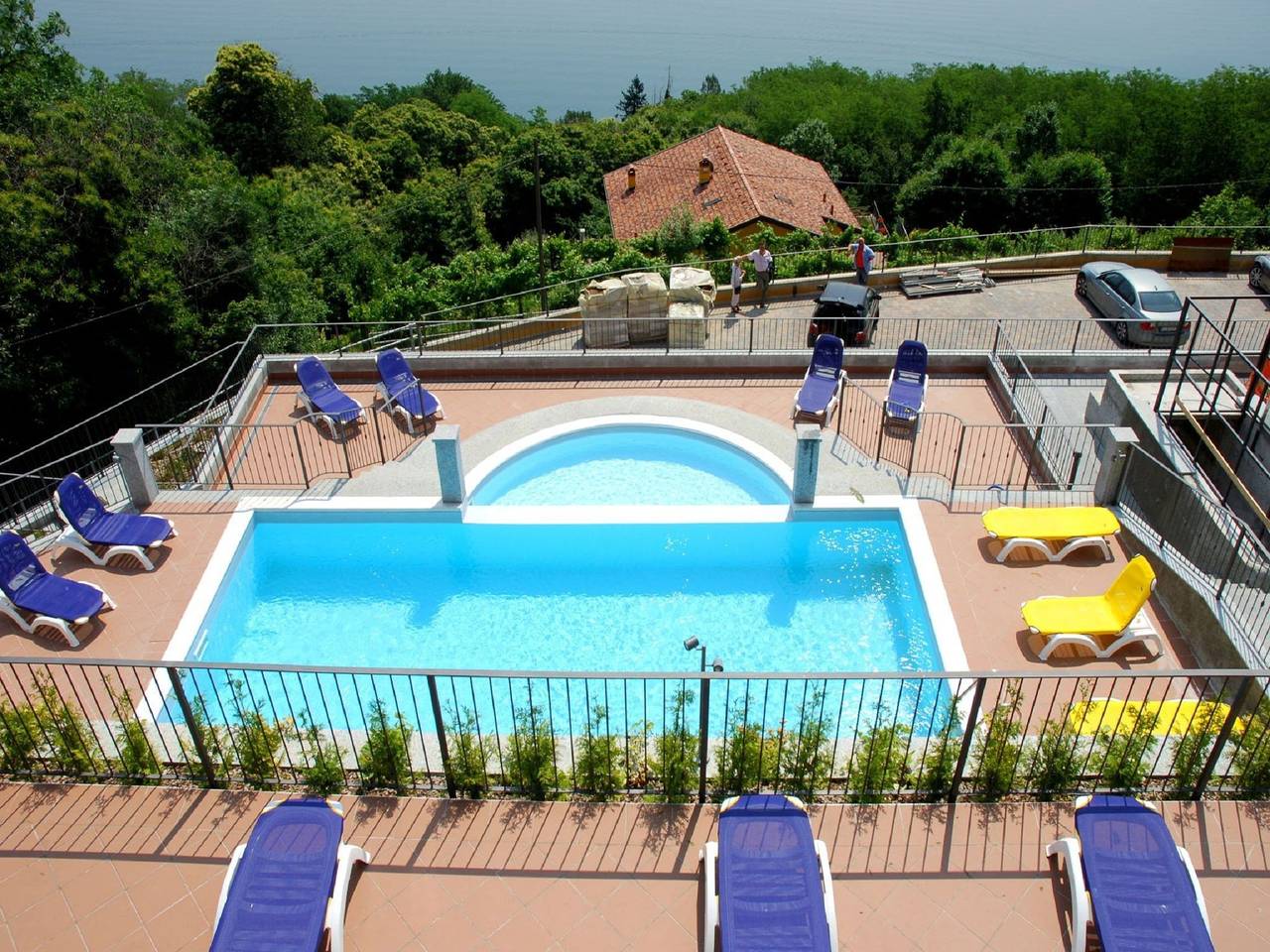 Tuinappartement aan het Lago Maggiore in Gemeente Oggebbio, Ticino Alpen en Verbano