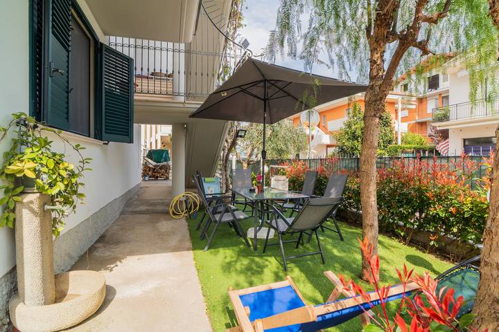 Appartamento per 6 persone, con giardino a Tortoreto Lido