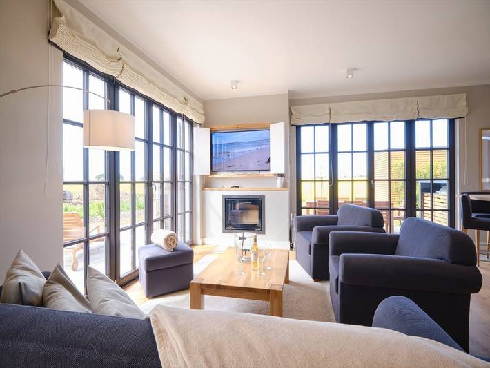 Ferienhaus für 8 Personen, mit Terrasse und Garten sowie Kinderpool und Sauna
